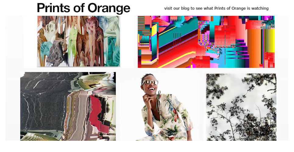 Visit our blog to see what Prints of Orange is watching.